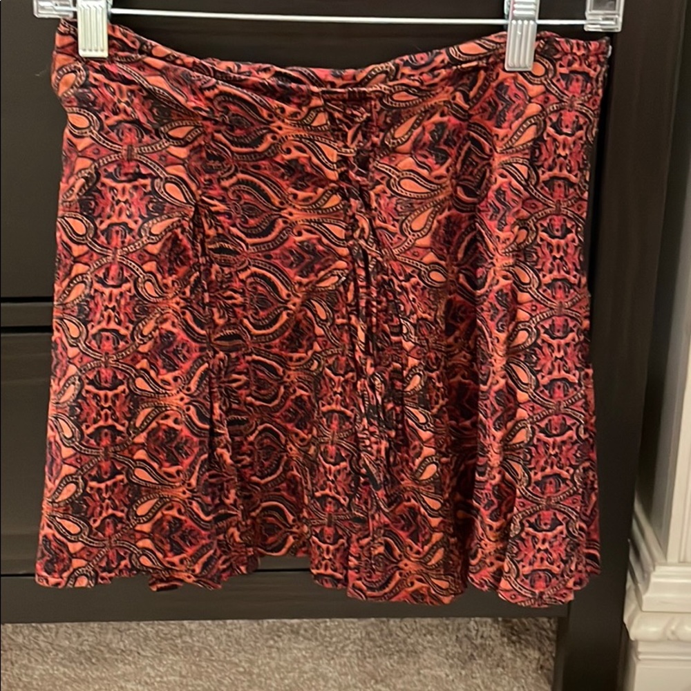 Molly Green Pleated Skirt